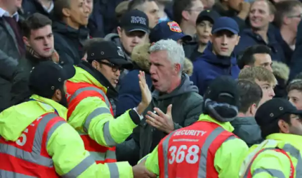 Tottenham And West Ham Fans Clash Inside London Stadium (Photos)